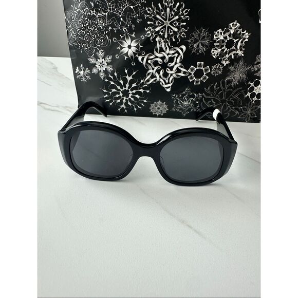 CELINE Maxi Triomphe 54MM Round Sunglasses $580 - Picture 5 of 10